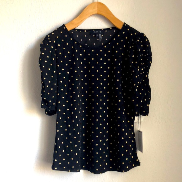 1. State Polka Dot Top NWT - Picture 4 of 8